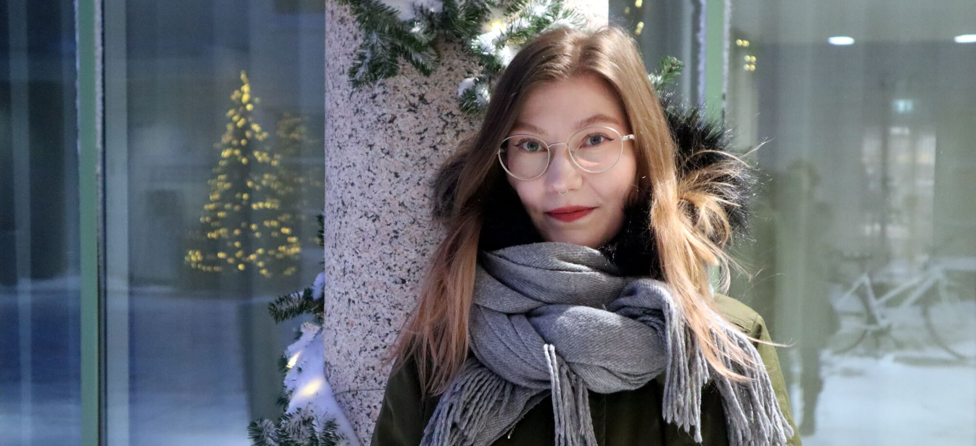 Kuvassa on uusi viestintäsuunnittelija Veera Rahtula