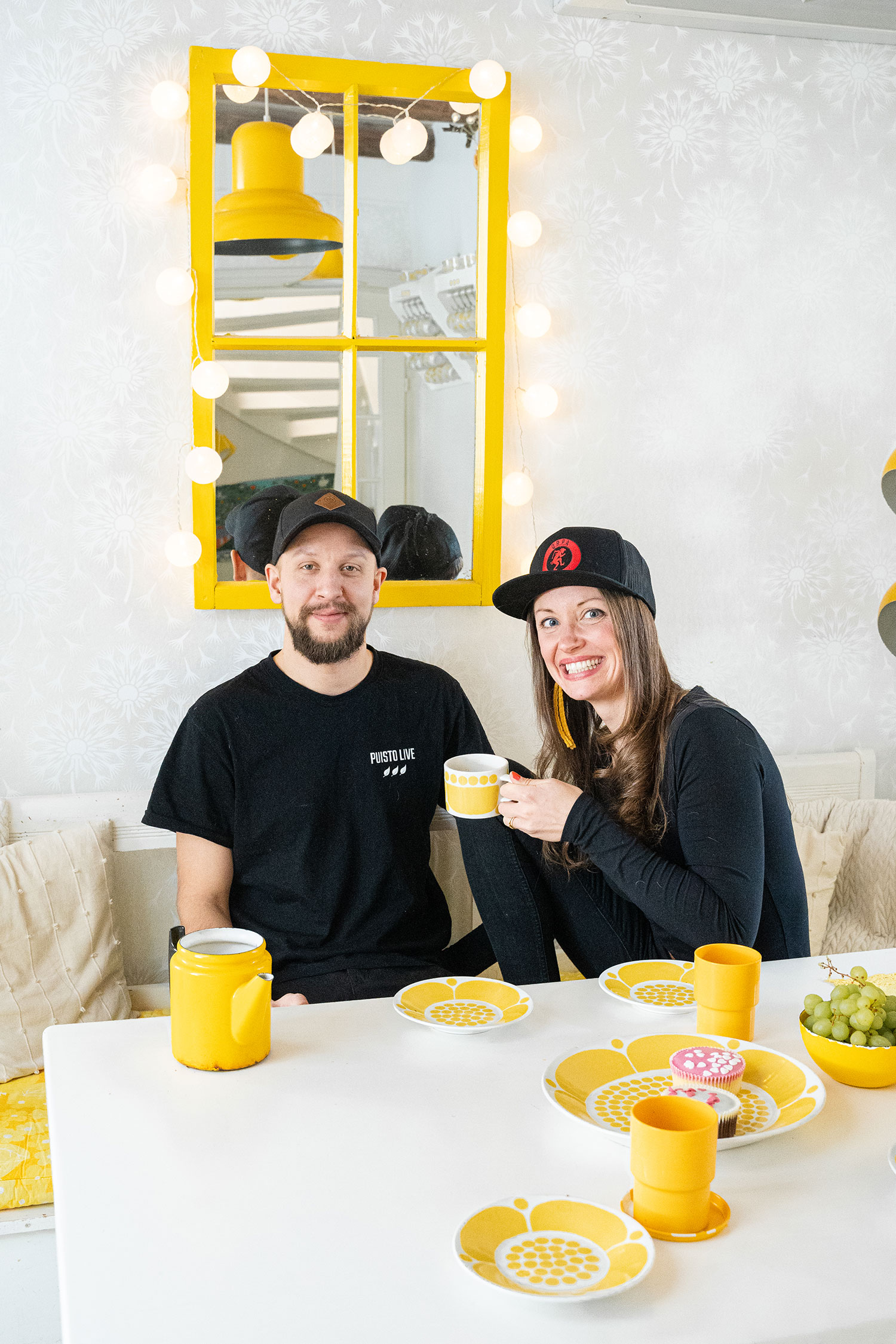 Kuvassa Samuli Luomaranta ja Elluyellow