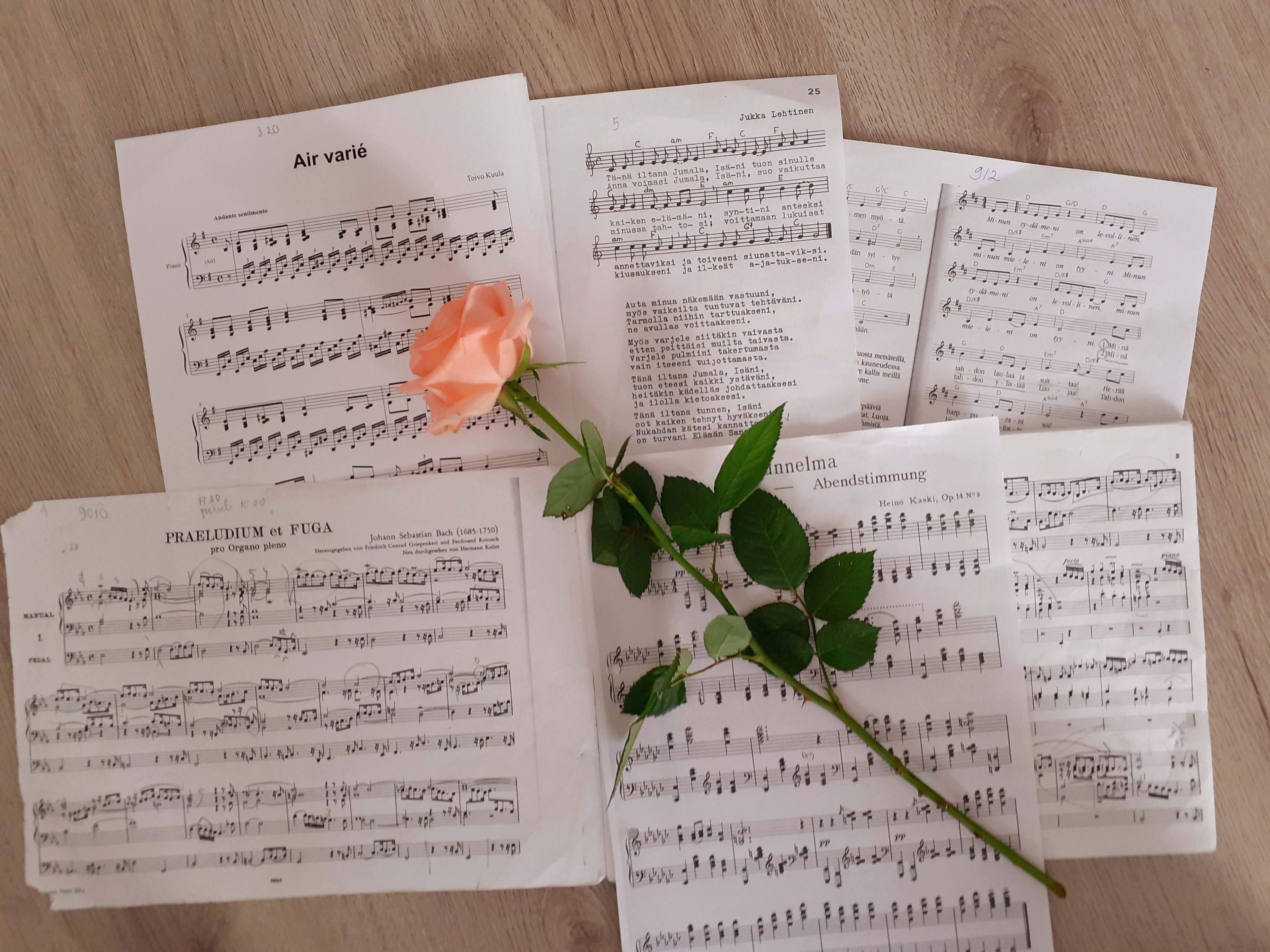 Musiikkihartaus verkkokirkossa Huhtikuun säveliä
