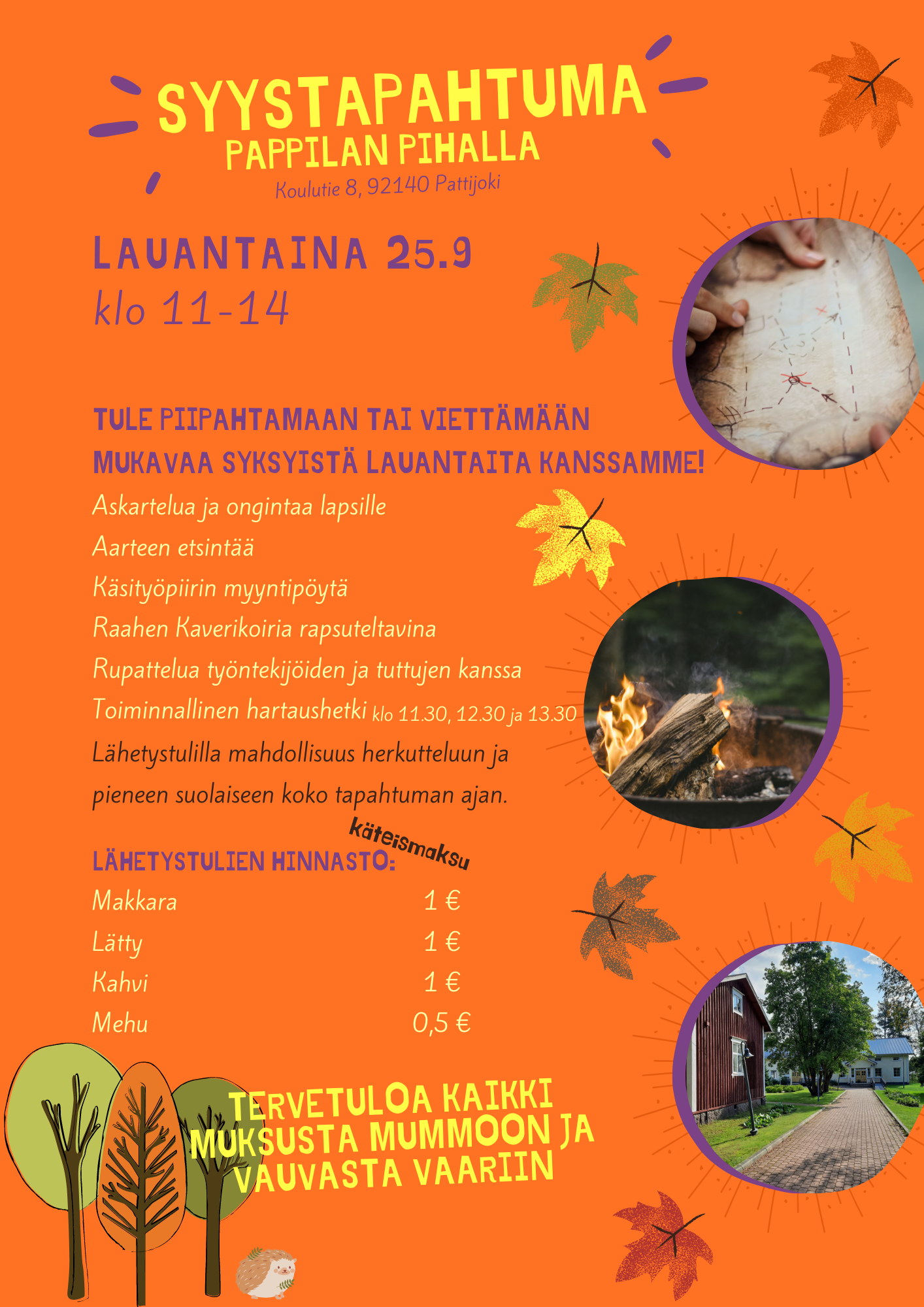 Pattijoen syystapahtuma Syystapahtuma