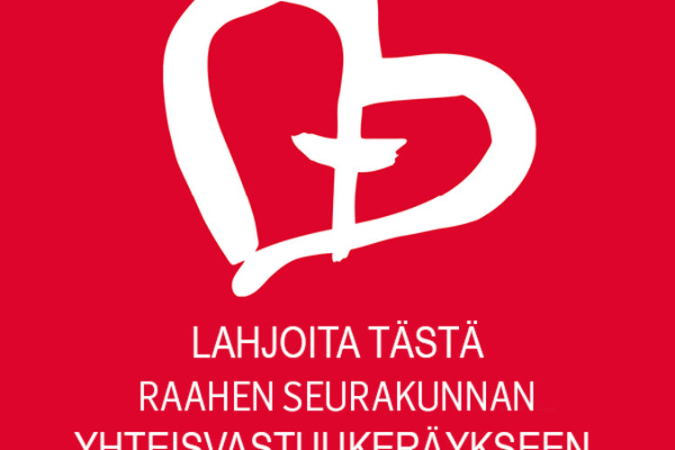 Lahjoita Raahen seurakunnan yhteisvastuukeräykseen